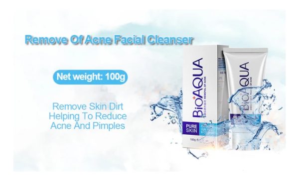 Bio Aqua Acne Face Wash – Gentle Cleanser for Acne-Prone Skin