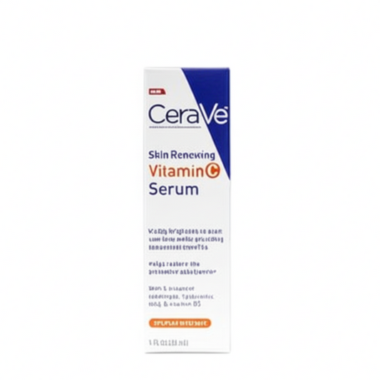 CeraVe Skin Renewing Vitamin C Serum – 30ml | Brightening Face Serum with 10% Pure Vitamin C, Hyaluronic Acid & Vitamin B5 | Hydrating, Antioxidant, Fades Dark Spots & Evens Skin Tone